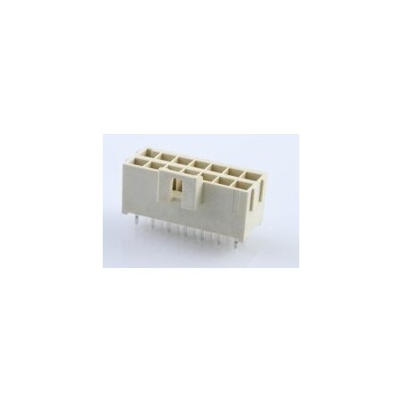Molex ULTRA-FIT HDR VT DUAL K NAT 14CKT TIN 172298-2114